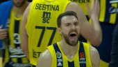 PARTIZAN IZGUBIO DOBIJEN MEČ! Crno-beli vodili sa 17 razlike, a onda ih Fenerbahče nokautirao