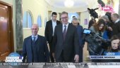 VUČIĆ POSETIO RUSKI DOM: Predsednik sa Bocan-Harčenkom pogledao istorijski film o Rusiji i Srbiji (FOTO)