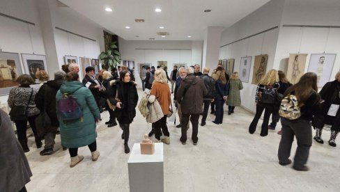 IZLOŽBA MLADIH UMETNIKA: Postavka u Galeriji opštine Vračar do 25. januara