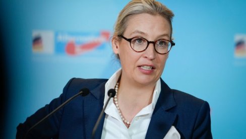 NE ŽELIMO DA SE PROJEKTILI TAURUS ISPORUČUJU UKRAJINI Vajdel: Kandidat Nemačke AfD za kancelara poziva na prekid dopremanja oružja