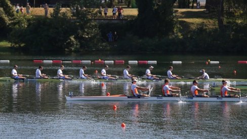 DVOJAC BEZ FINALA: Dušan Slavnić i Viktor Pivač nisu uspeli da izbore borbu za medalju, sutra će veslati za plasman od 7. do 12. mesta na EP