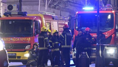 STRADAO MUŠKARAC U POŽARU: Buknuo stan u naselju Aerodrom u Kragujevcu