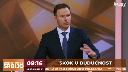 МАЛИ О ПЛАНУ СКОК У БУДУЋНОСТ – СРБИЈА 2027: Министар најавио - Људи ће живети боље МАЛИ О ПЛАНУ СКОК У БУДУЋНОСТ – СРБИЈА 2027: Министар најавио - Људи ће живети боље