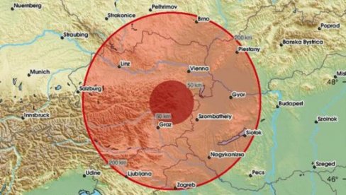 ЈАК ЗЕМЉОТРЕС У АУСТРИЈИ: Осетили и Словенци и Хрвати