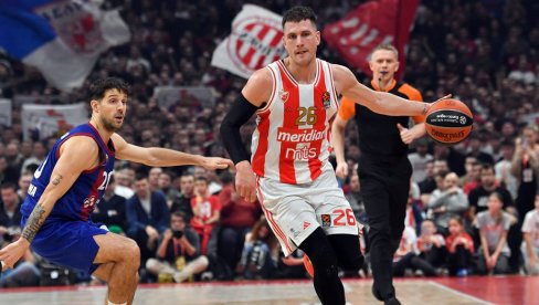 ZAUSTAVITI NIZ PORAZA: Košarkaši Crvene zvezde dočekuju ekipu iz Virtusa iz Bolonje