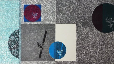 CVET, LIST, KVADRAT I KRUG: Grafike Mirjane Tomašević na postavci Jedinstvo u mnoštvu u Galeriji `73 CVET, LIST, KVADRAT I KRUG: Grafike Mirjane Tomašević na postavci Jedinstvo u mnoštvu u Galeriji `73