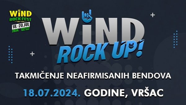 У ТОКУ ПРИЈАВЕ ЗА „WIND ROCK UP“: Најбоље младе бендове бирају публика и организатори