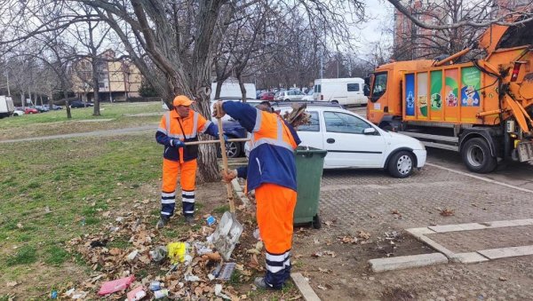 ПРОТИВ НЕЛЕГАЛНЕ ПРОДАЈЕ: Комунална инспекција Чукарице реаговала на захтев грађана