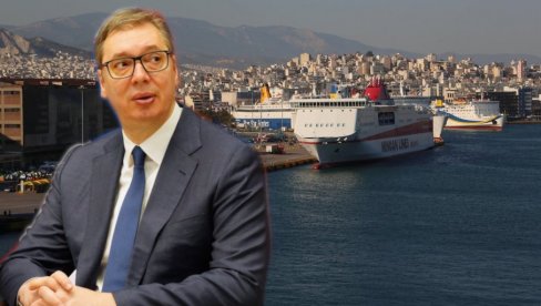ХОЋЕМО ДА КУПИМО ДЕО ЛУКА ПИРЕЈ И СОЛУН: Вучић - Ми имамо паре, то није проблем ХОЋЕМО ДА КУПИМО ДЕО ЛУКА ПИРЕЈ И СОЛУН: Вучић - Ми имамо паре, то није проблем