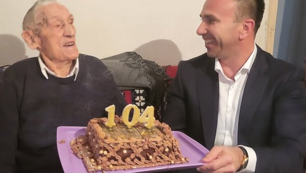 ЈОРДАН ИЗ КРЧМАРА ОД 104 ЛЕТА: Он је најстарији грађанин из Крчмара