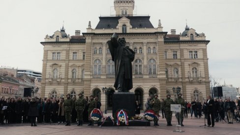 NEGOVANJE SEĆANJA NA BORCE ZA SRPSKI NAROD VAŽNO: Ministar Selaković na obeležavanju Miletićevog rođenja