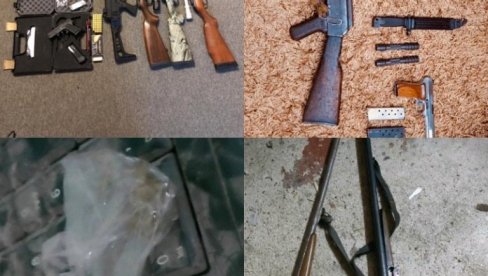 TRI POLICIJSKE AKCIJE NA PODRUČJU PODGORICE, NIKŠIĆA I TUZI: Uhapšene četiri osobe, oduzeto 11 cevi, droga... TRI POLICIJSKE AKCIJE NA PODRUČJU PODGORICE, NIKŠIĆA I TUZI: Uhapšene četiri osobe, oduzeto 11 cevi, droga...