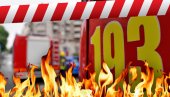 ВЕЛИКИ ПОЖАР БЛИЗУ АЕРОДРОМА: Горе њиве и ниско растиње