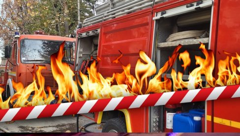 STANOVNICI EVAKUISANI: Veliki požar kod Prijepolja, vatra zahvatila najmanje 15 kuća