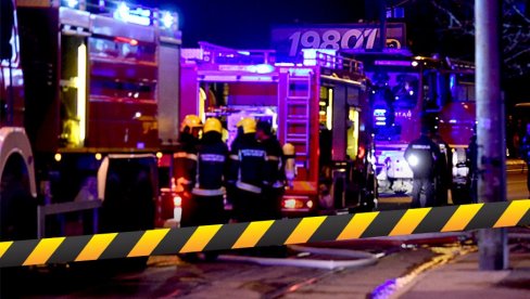 IZBIO POŽAR U STANU NA ČUKARICI: U objektu bile dve starije osobe