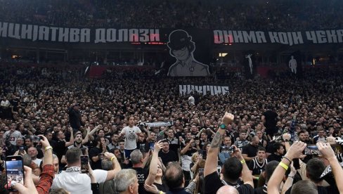 ODE PARTIZAN IZ ARENE! Crno-beli odlučujući meč igraju na drugom mestu