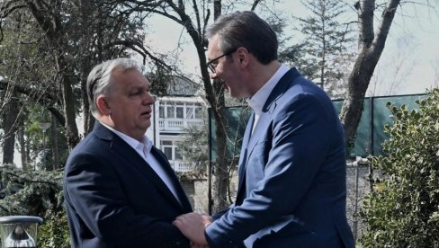 ВУЧИЋ РАЗГОВАРАО СА ОРБАНОМ: У временима озбиљних глобалних сукоба важно да обезбедимо стабилност