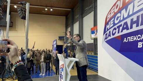 IMAM INTERES KAO GRAĐANIN Vučić: Želim pobedu da bi Beograd bio u dobrim rukama i mogao da se razvija IMAM INTERES KAO GRAĐANIN Vučić: Želim pobedu da bi Beograd bio u dobrim rukama i mogao da se razvija