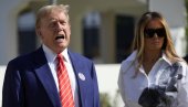 HELIKOPTER U KOM SU BILI TRAMP I MELANIJA PRINUDNO SLETEO: Bela kuća se hitno oglasila