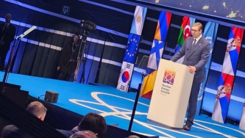 ZAINTERESOVANI SMO ZA ČETIRI MALA MODULARNA REAKTORA Vučić u Briselu poručio: Spremni smo da učestvujemo ZAINTERESOVANI SMO ZA ČETIRI MALA MODULARNA REAKTORA Vučić u Briselu poručio: Spremni smo da učestvujemo