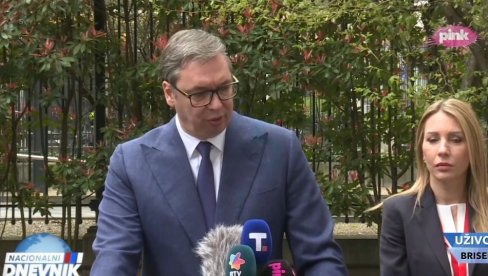 JOŠ MNOGO TOGA NAS ČEKA DANAS: Vučić iz Brisela - Moramo da razumemo šta se zbiva u svetu i šta je to što nam dolazi JOŠ MNOGO TOGA NAS ČEKA DANAS: Vučić iz Brisela - Moramo da razumemo šta se zbiva u svetu i šta je to što nam dolazi
