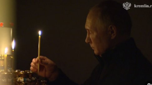 PUTIN VIDNO POTRESEN DOŠAO U CRKVU: Zapalio sveću za pokoj duša poginulih u terorističkom napadu u Moskvi (VIDEO) PUTIN VIDNO POTRESEN DOŠAO U CRKVU: Zapalio sveću za pokoj duša poginulih u terorističkom napadu u Moskvi (VIDEO)