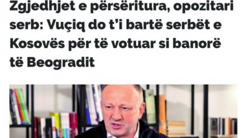 ĐILAS ZVEZDA ŠIPTARSKIH KURTIJEVIH MEDIJA: Po istoj matrici, na istom zadatku, na istoj liniji ĐILAS ZVEZDA ŠIPTARSKIH KURTIJEVIH MEDIJA: Po istoj matrici, na istom zadatku, na istoj liniji
