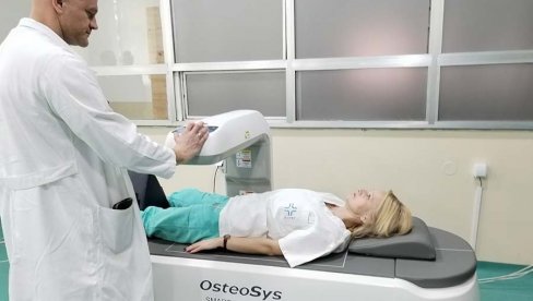 NOVI DIJAGNOSTIČKI APARAT U ZDRAVSTVENOM CENTRU VALJEVO: Uz Ministarstvo pravde protiv osteoporoze