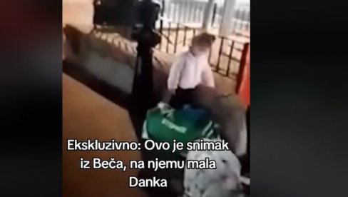 O SNIMKU IZ BEČA BRUJI CELA SRBIJA: Oglasio se i Dankin deda