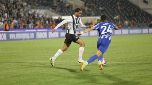 PARTIZAN PRATI ZVEZDU U STOPU: Crno-beli pregrmeli i nezgodni Novi Pazar (VIDEO)