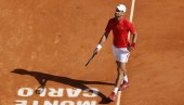 NOVAK ODIGRAO JOŠ JEDAN MARATON: Đoković posle velike borbe obezbedio polufinale turnira u Monte Karlu!