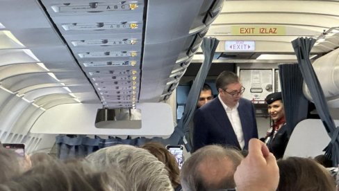 NA PRVOM LETU PREDSEDNIK VUČIĆ: Od danas direktna avio-linija od Beograda do Mostara (FOTO/VIDEO)