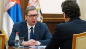 VUČIĆ SA DIREKTOROM ODIHR-A: Otvoren razgovor o preporukama za unapređenje izbornog procesa (FOTO)