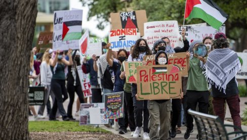 HAOS U AMERICI ZBOG ANTIIZRAELSKIH PROTESTA: Stotine studenata je uhapšeno, ovo su njihovi zahtevi