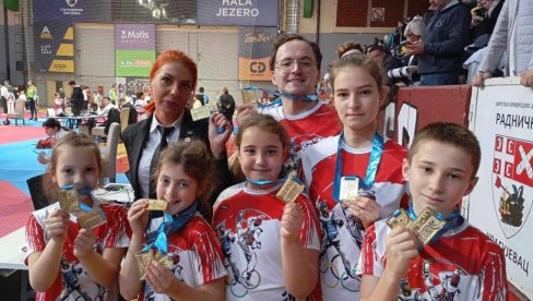 OSVOJILI 11 MEDALJA: Tekvondo klinci iz Zrenjanina briljirali na prestiž kupu