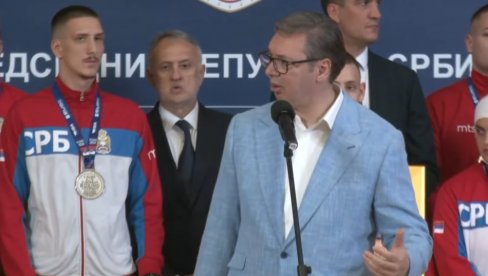 PREDSEDNIK VUČIĆ: Veliki je uspeh imati toliko učesnika na Olimpijskim igrama