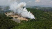 GORI DEPONIJA U UŽICU: Pripadnici štaba za vanredne situacije gase požar, inspektori na terenu (FOTO/VIDEO)