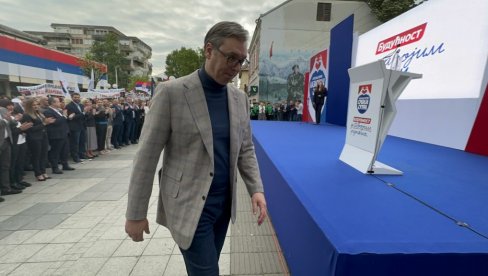 VUČIĆ PRED VAŽNE SASTANKE: Našu Srbiju nećemo da damo nikome