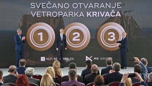 U ISTOČNOJ SRBIJI OTVOREN JEDAN OD NAJVEĆIH VETROPARKOVA U REGIONU (FOTO)