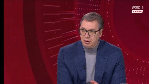 ВУЧИЋ НА РТС-У: Председник Србије о свим важним темама