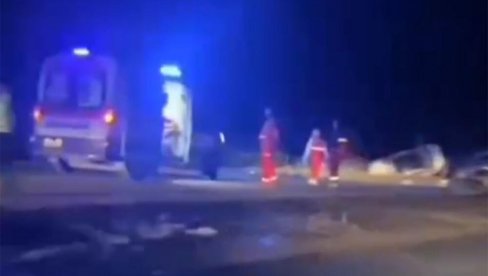 TEŠKA NESREĆA KOD POŽAREVCA: Dve osobe poginule (VIDEO)