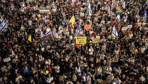 HAOS U IZRAELU: Demonstranti traže oslobađanje talaca, policija intervenisala, obratila se Hilari Klinton