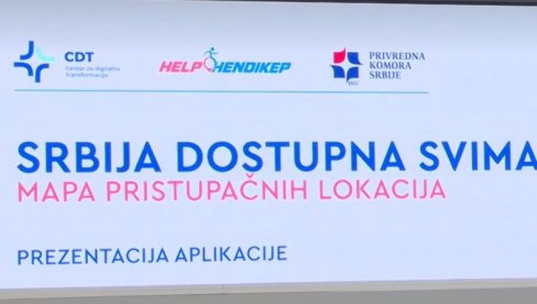 HUMANOST NA DELU: Predstavljena aplikacija Help Hendikep za unapređenje kretanja osoba sa invaliditetom (VIDEO)