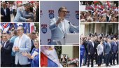 ВАЖНА ПОРУКА ВУЧИЋА НА МИТИНГУ У ВАЉЕВУ: Морамо да се боримо још више - Ви сте народ који жели да побеђује у свему (ФОТО/ВИДЕО)