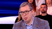 NAŠ POSAO JE DA SRBIJA IDE NAPRED Vučić: U sportu i politici lestvica se postavlja visoko, ideš da pobeđuješ