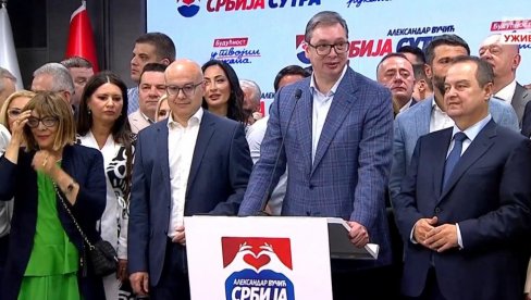 VUČIĆ O IZBORIMA U BEOGRADU: Imaćemo 62 ili 63 mandata