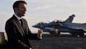 ФРАНЦУСКА ВОЈНА НЕЗАВИСНОСТ НА ИСПИТУ Макрон : Нови носач авиона Слободна Француска коштаће скоро 10 милијарди евра