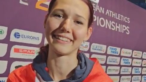 POLAKO S TIM! Angelina Topić nije skidala osmeh s lica posle srebrne medalje na Evropskom prvenstvu