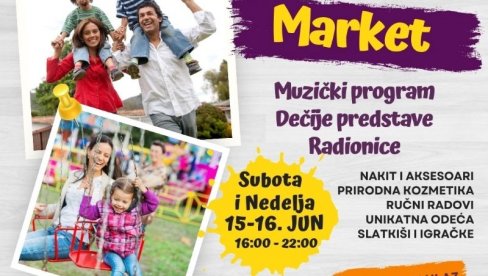 MIRIJEVSKI MARKET U VELIKOM PARKU: Zabava za celu porodicu tokom vikenda u zvezdarskom naselju