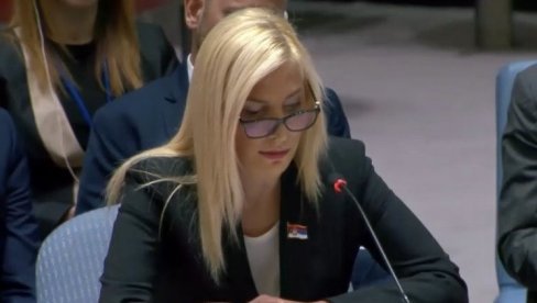 MINISTARKA POPOVIĆ U SBUN: Tribunal i Mehanizam doveli do poricanja zločina nad Srbima i glorifikaciju zločinaca u Hrvatskoj, BiH i na KiM